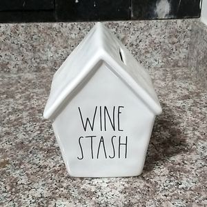 Wine stash Rae Dunn